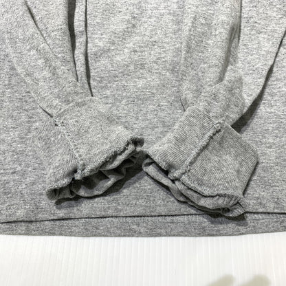 【中古品】【メンズ】 WINDANDSEA ウィンダンシー LOGO L/S TEE WDS-SEA-04 ロゴ ロングスリーブ Tシャツ 長袖 トップス 142-260703-yo-13-tei サイズ：M カラー：グレー 万代Net店