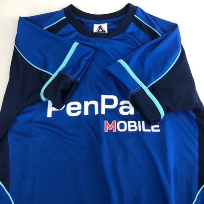 【中古美品】【メンズ】 PEN PALS JERSEY P26ES053 ペンパルズ ジャージ 半袖 トップス サッカーゲームシャツ 142-250924-KS-10-fuzh サイズ：M カラー：ブルー 万代Net店