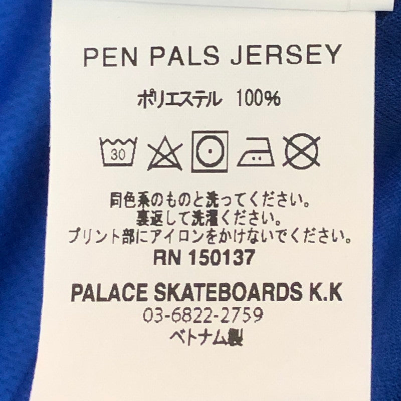 【中古美品】【メンズ】 PEN PALS JERSEY P26ES053 ペンパルズ ジャージ 半袖 トップス サッカーゲームシャツ 142-250924-KS-10-fuzh サイズ：M カラー：ブルー 万代Net店