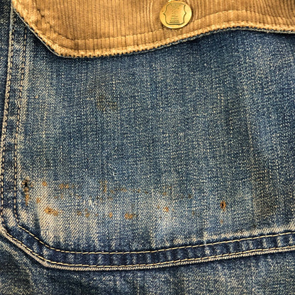 【現状渡し品】【メンズ】 BIG SMITH ビッグスミス 50～60's BLANKET LINER COVER ALLS VINTAGE 50～60年代 ブランケット ライナー カバーオール アウター ヴィンテージ 145-250924-KS-19-tei サイズ：表記サイズ無し カラー：インディゴ 万代Net店