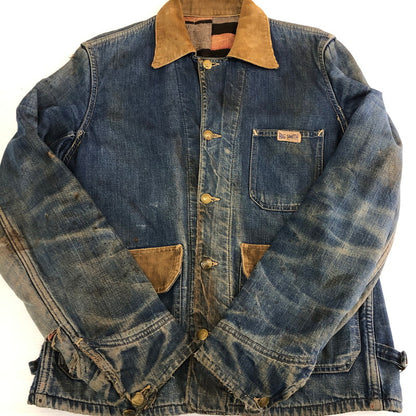 【現状渡し品】【メンズ】 BIG SMITH ビッグスミス 50～60's BLANKET LINER COVER ALLS VINTAGE 50～60年代 ブランケット ライナー カバーオール アウター ヴィンテージ 145-250924-KS-19-tei サイズ：表記サイズ無し カラー：インディゴ 万代Net店