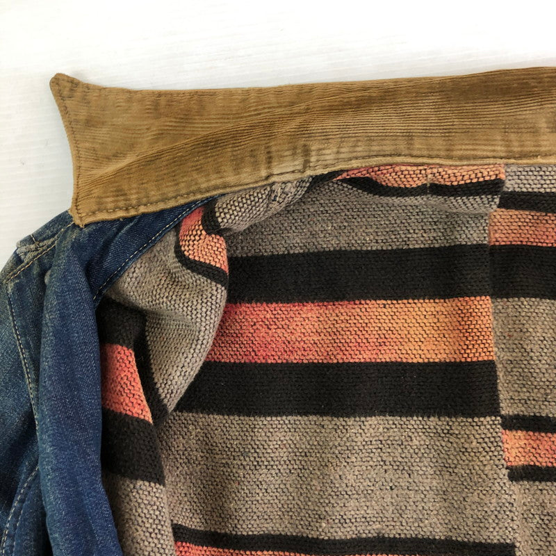 【現状渡し品】【メンズ】 BIG SMITH ビッグスミス 50～60's BLANKET LINER COVER ALLS VINTAGE 50～60年代 ブランケット ライナー カバーオール アウター ヴィンテージ 145-250924-KS-19-tei サイズ：表記サイズ無し カラー：インディゴ 万代Net店