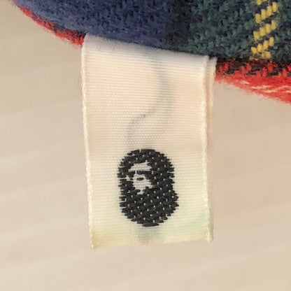 【中古品】【メンズ】 A BATHING APE アベイシングエイプ PATCHWORK L/S CHACK SHIRT パッチワーク ロングスリーブ チェック シャツ 長袖 トップス 142-250924-ks-13-fuz サイズ：L カラー：マルチカラー 万代Net店