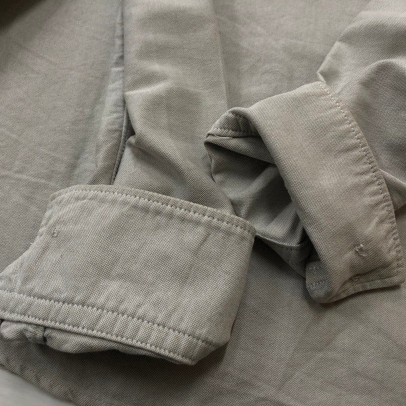 【中古品】【メンズ】 VISVIM ビズビム COTTON BD L/S SHIRT 0114105011004 コットン ビーディ ロングスリーブ シャツ 長袖 トップス 140-260702-sa-08-tei サイズ：1 カラー：グレー系 万代Net店