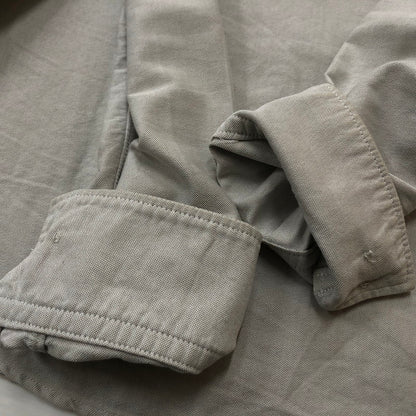 【中古品】【メンズ】 VISVIM ビズビム COTTON BD L/S SHIRT 0114105011004 コットン ビーディ ロングスリーブ シャツ 長袖 トップス 140-260702-sa-08-tei サイズ：1 カラー：グレー系 万代Net店