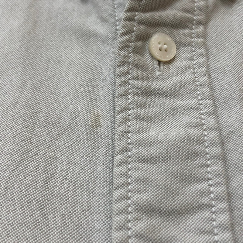 【中古品】【メンズ】 VISVIM ビズビム COTTON BD L/S SHIRT 0114105011004 コットン ビーディ ロングスリーブ シャツ 長袖 トップス 140-260702-sa-08-tei サイズ：1 カラー：グレー系 万代Net店