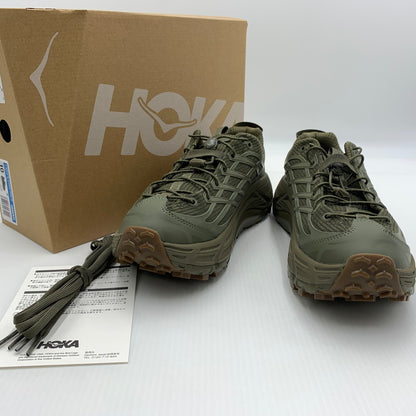 【中古品】【メンズ】 HOKA ONE ONE ホカ オネオネ MAFATE THREE2 GRID JP 1172370 マファテ スリー 2 グリッド スニーカー 靴 シューズ 162-260711-ko-12-tei サイズ：28 カラー：オリーブ 万代Net店