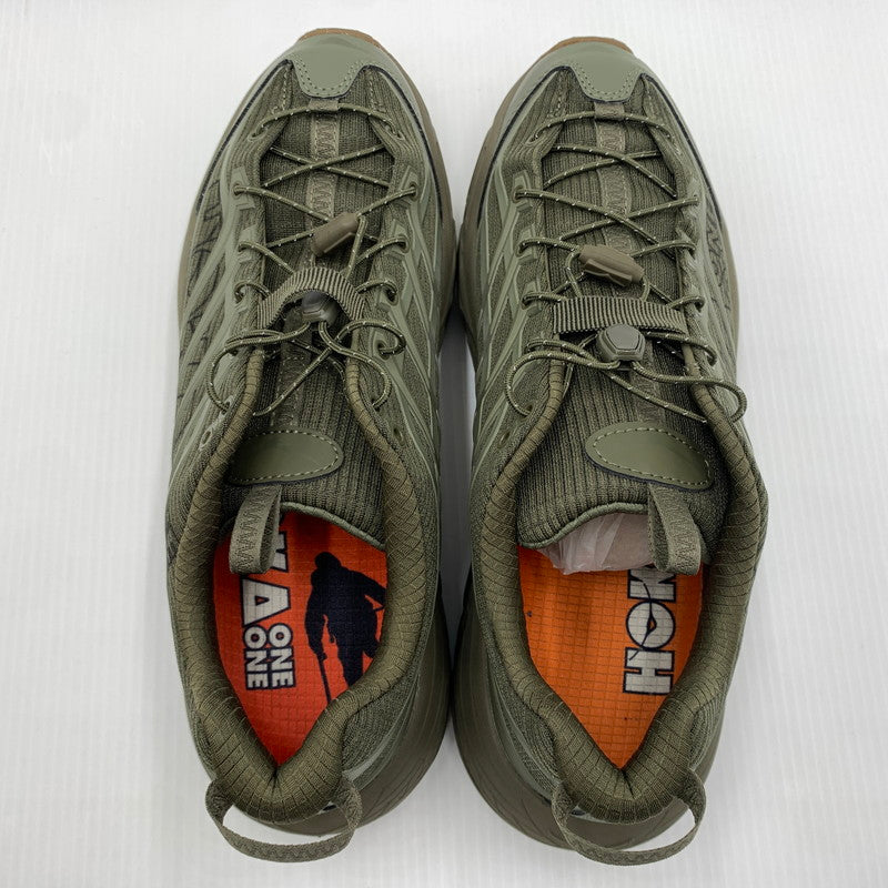 【中古品】【メンズ】 HOKA ONE ONE ホカ オネオネ MAFATE THREE2 GRID JP 1172370 マファテ スリー 2 グリッド スニーカー 靴 シューズ 162-260711-ko-12-tei サイズ：28 カラー：オリーブ 万代Net店