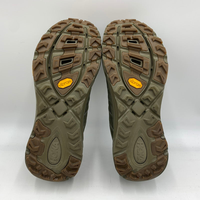【中古品】【メンズ】 HOKA ONE ONE ホカ オネオネ MAFATE THREE2 GRID JP 1172370 マファテ スリー 2 グリッド スニーカー 靴 シューズ 162-260711-ko-12-tei サイズ：28 カラー：オリーブ 万代Net店