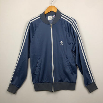 【現状渡し品】【メンズ】 adidas アディダス 80's ATP TRACK JACKET VINTAGE 80年代 ATP トラック ジャケット 長袖 トップス ジャージ 148-250924-KS-23-tei サイズ：M カラー：ブルー 万代Net店