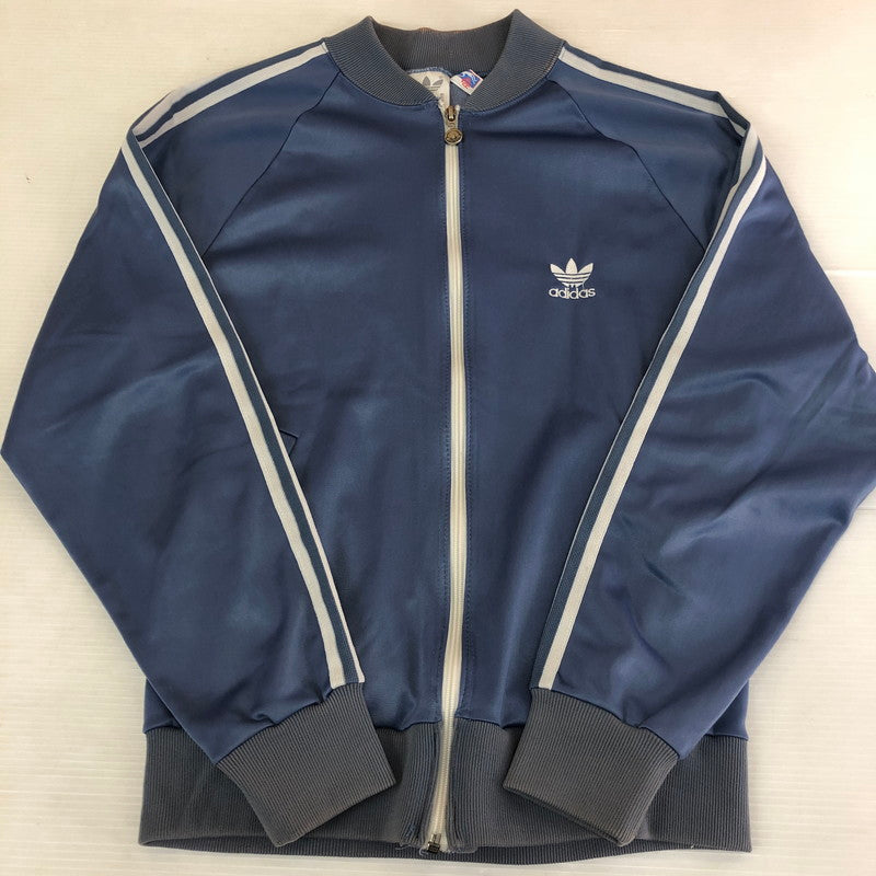 【現状渡し品】【メンズ】 adidas アディダス 80's ATP TRACK JACKET VINTAGE 80年代 ATP トラック ジャケット 長袖 トップス ジャージ 148-250924-KS-23-tei サイズ：M カラー：ブルー 万代Net店