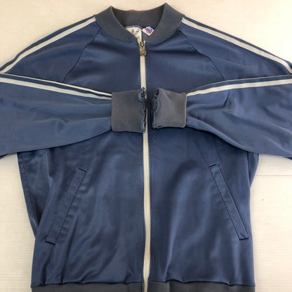 【現状渡し品】【メンズ】 adidas アディダス 80's ATP TRACK JACKET VINTAGE 80年代 ATP トラック ジャケット 長袖 トップス ジャージ 148-250924-KS-23-tei サイズ：M カラー：ブルー 万代Net店