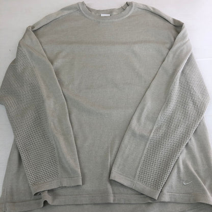 【中古品】【メンズ】 STUSSY ステューシー × NIKE ナイキ 別注 コラボ 24AW U NRG L/S KNIT JERSEY HF3898-072 U NRG ロングスリーブ ニット ジャージ 長袖 トップス 142-250924-KS-08-tei サイズ：L カラー：ミント 万代Net店