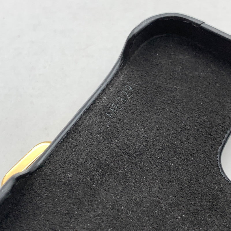 【中古品】【メンズ】 LOUIS VUITTON ルイ・ヴィトン M81116 クッサン iPhone12/12 Pro スマホケース ブランド 179-260418-gm-14-fuz カラー：ブラック 万代Net店