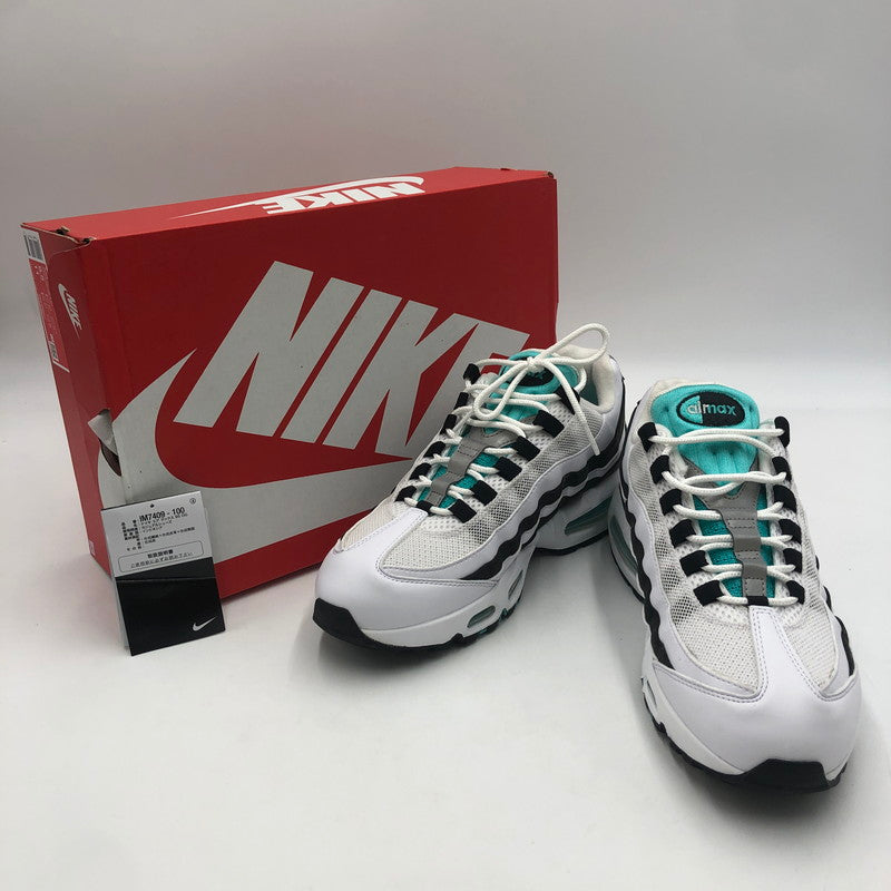 【中古品】【メンズ】 NIKE ナイキ AIR MAX 95 OG IM7409-100 エアマックス 95 オリジナル スニーカー 靴 160-251217-ks-05-tei カラー：WHITE/HYPER JADE-BLACK 万代Net店