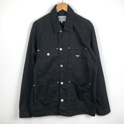 【中古品】【メンズ】 Carhartt WIP カーハート ワークインプログレス DREWE CHORE COAT I034823 ドリュー チョアコート ライトアウター 145-250929-yo-10-tei サイズ：S カラー：ブラック 万代Net店