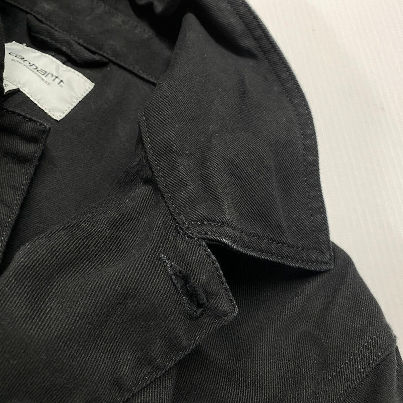 【中古品】【メンズ】 Carhartt WIP カーハート ワークインプログレス DREWE CHORE COAT I034823 ドリュー チョアコート ライトアウター 145-250929-yo-10-tei サイズ：S カラー：ブラック 万代Net店