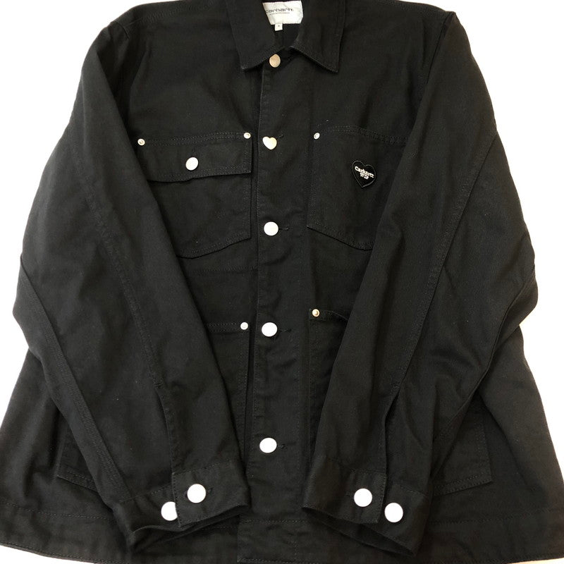 【中古品】【メンズ】 Carhartt WIP カーハート ワークインプログレス DREWE CHORE COAT I034823 ドリュー チョアコート ライトアウター 145-250929-yo-10-tei サイズ：S カラー：ブラック 万代Net店