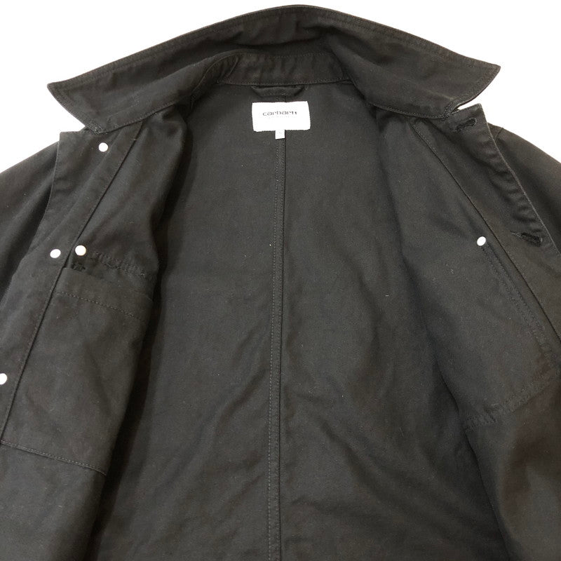 【中古品】【メンズ】 Carhartt WIP カーハート ワークインプログレス DREWE CHORE COAT I034823 ドリュー チョアコート ライトアウター 145-250929-yo-10-tei サイズ：S カラー：ブラック 万代Net店
