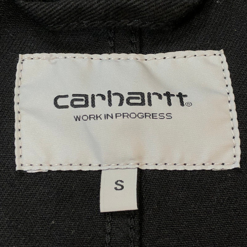 【中古品】【メンズ】 Carhartt WIP カーハート ワークインプログレス DREWE CHORE COAT I034823 ドリュー チョアコート ライトアウター 145-250929-yo-10-tei サイズ：S カラー：ブラック 万代Net店