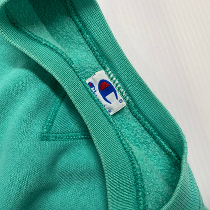 【中古品】【メンズ】 Champion チャンピオン 90’s SWEAT 90年代 スウェット 長袖 トップス トレーナー USA製 145-250929-yo-07-tei サイズ：XL カラー：エメラルドグリーン 万代Net店