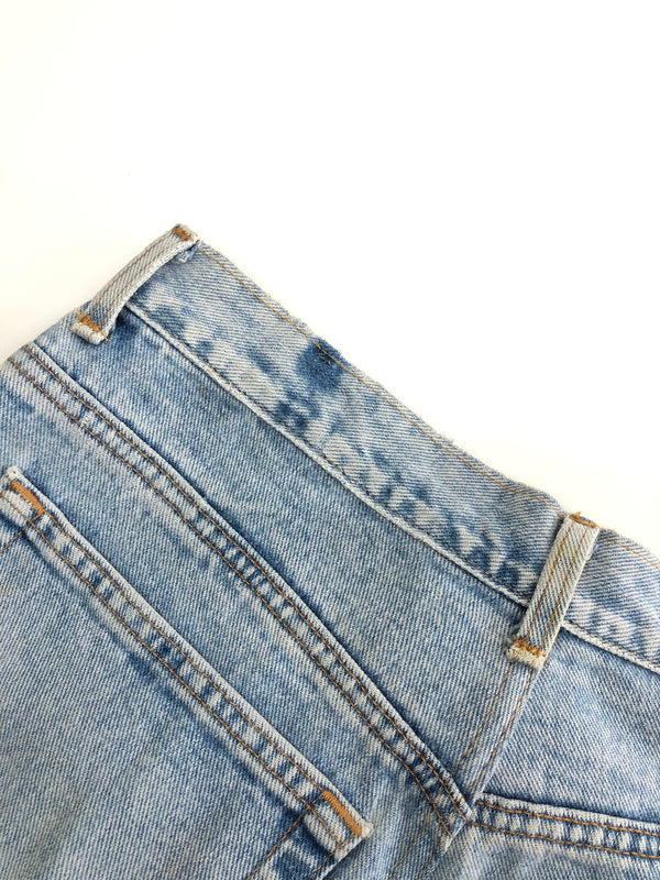 【中古品】【メンズ】 GUES JEANS ゲスジーンズ 90'S USA製 DENIM PANT デニムパンツ ボトムス ヴィンテージ 156-261002-AS-39-hon サイズ：W38L34 カラー：ライトインディゴ 万代Net店