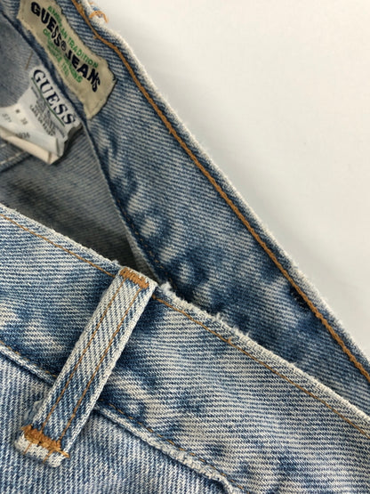 【中古品】【メンズ】 GUES JEANS ゲスジーンズ 90'S USA製 DENIM PANT デニムパンツ ボトムス ヴィンテージ 156-261002-AS-39-hon サイズ：W38L34 カラー：ライトインディゴ 万代Net店