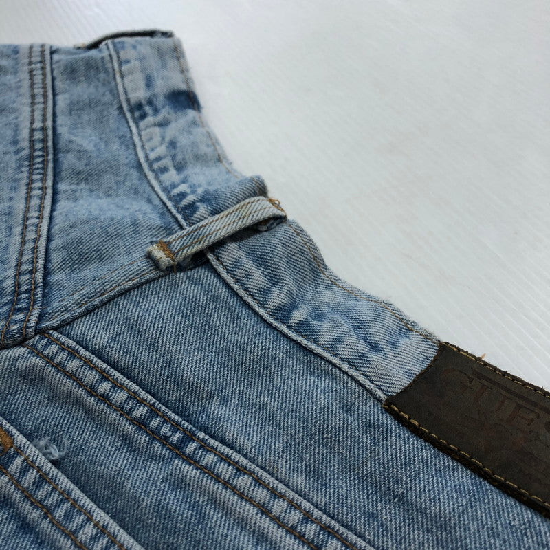 【中古品】【メンズ】 GUES JEANS ゲスジーンズ 90'S USA製 DENIM PANT デニムパンツ ボトムス ヴィンテージ 156-261002-AS-39-hon サイズ：W38L34 カラー：ライトインディゴ 万代Net店