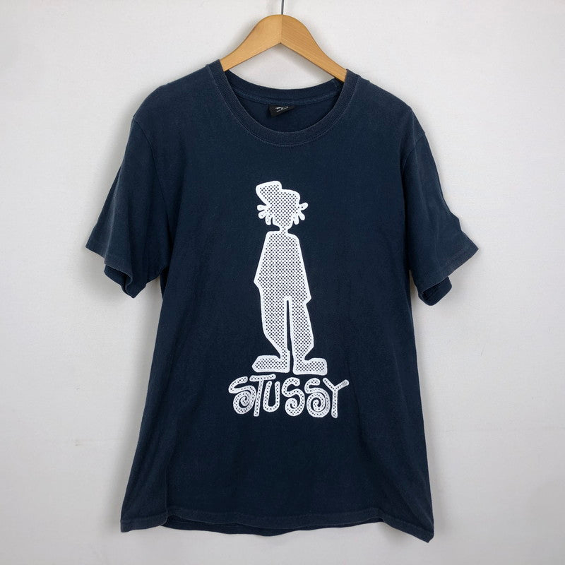 【現状渡し品】【メンズ】 STUSSY ステューシー SHADOWMAN S/S TEE シャドーマン ショートスリーブ Tシャツ 半袖 トップス 142-251120-yy-10-tei サイズ：M カラー：ネイビー 万代Net店