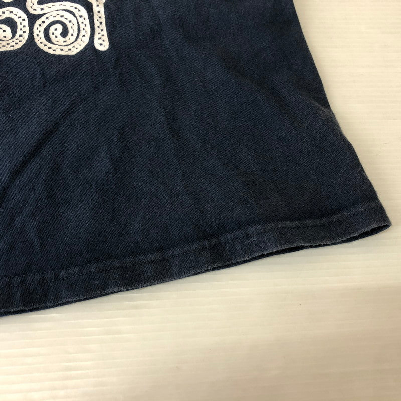 【現状渡し品】【メンズ】 STUSSY ステューシー SHADOWMAN S/S TEE シャドーマン ショートスリーブ Tシャツ 半袖 トップス 142-251120-yy-10-tei サイズ：M カラー：ネイビー 万代Net店