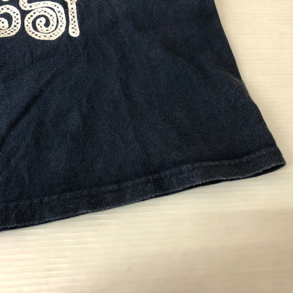 【現状渡し品】【メンズ】 STUSSY ステューシー SHADOWMAN S/S TEE シャドーマン ショートスリーブ Tシャツ 半袖 トップス 142-251120-yy-10-tei サイズ：M カラー：ネイビー 万代Net店