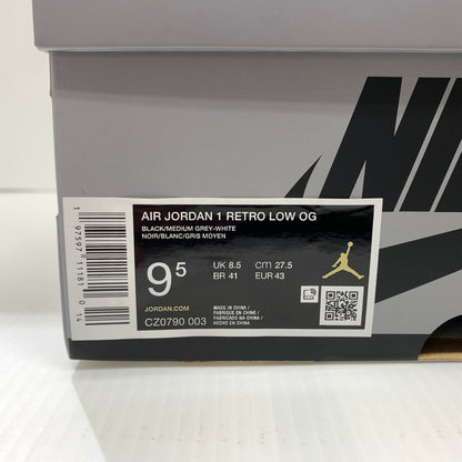 【中古品】【メンズ】 NIKE ナイキ AIR JORDAN 1 RETRO LOW OG SHADOW CZ0790-003 エアジョーダン1 レトロ ロー スニーカー 靴 シューズ 160-260624-ko-04-tei サイズ：27.5cm カラー：ブラックグレー 万代Net店