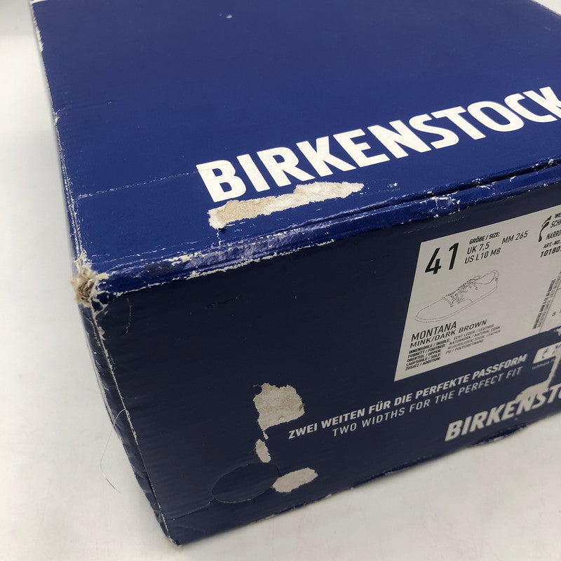【中古品】【メンズ】 BIRKENSTOCK ビルケンシュトック MONTANA 1018074 モンタナ 靴 164-251215-ks-06-tei カラー：MINT/DARK BROWN 万代Net店