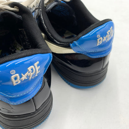 【中古品】【メンズ】 A BATHING APE アベイシングエイプ × MARVEL マーベル 別注 コラボ VENOM SNEAKERS OZX SH M191917 ヴェノム スニーカー 靴 シューズ 162-260129-ko-01-tei サイズ：26cm カラー：ブルー 万代Net店