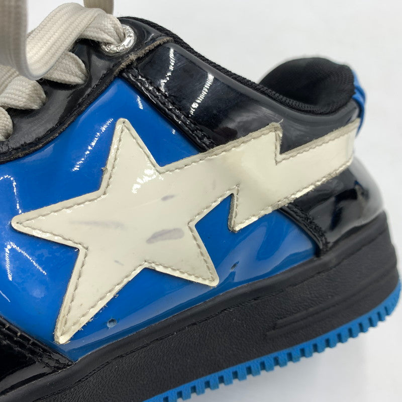 【中古品】【メンズ】 A BATHING APE アベイシングエイプ × MARVEL マーベル 別注 コラボ VENOM SNEAKERS OZX SH M191917 ヴェノム スニーカー 靴 シューズ 162-260129-ko-01-tei サイズ：26cm カラー：ブルー 万代Net店