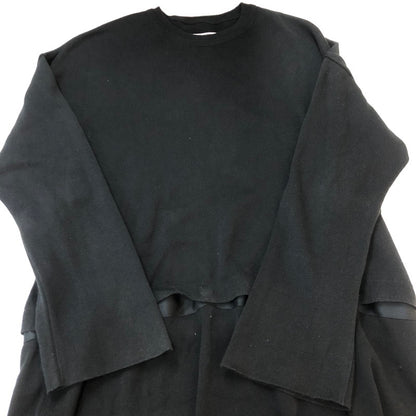 【中古品】【メンズ】 UNITED ARROWS & SONS ユナイテッドアローズ アンド サンズ A TO E SWEATER 5513-699-0203 エートゥイー セーター 長袖 トップス 147-251002-ks-23-tei サイズ：L カラー：ブラック 万代Net店