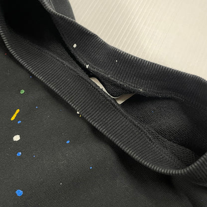 【中古品】【メンズ】 MIYAGI HIDETAKA ミヤギヒデタカ PAINT SWEAT SHIRT ペイント スウェット シャツ 長袖 トップス トレーナー 140-251015-yo-19-fuzh サイズ：2 カラー：ブラック 万代Net店