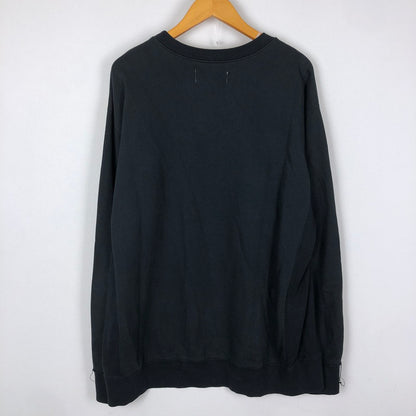 【中古品】【メンズ】 MIYAGI HIDETAKA ミヤギヒデタカ PAINT SWEAT SHIRT ペイント スウェット シャツ 長袖 トップス トレーナー 140-251015-yo-19-fuzh サイズ：2 カラー：ブラック 万代Net店