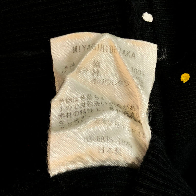 【中古品】【メンズ】 MIYAGI HIDETAKA ミヤギヒデタカ PAINT SWEAT SHIRT ペイント スウェット シャツ 長袖 トップス トレーナー 140-251015-yo-19-fuzh サイズ：2 カラー：ブラック 万代Net店