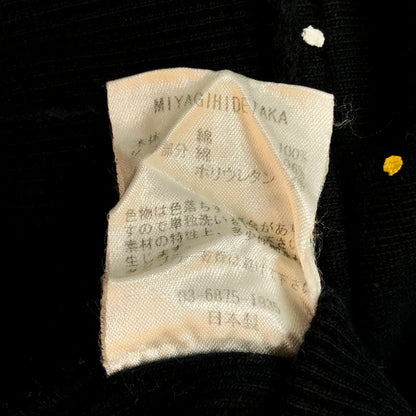 【中古品】【メンズ】 MIYAGI HIDETAKA ミヤギヒデタカ PAINT SWEAT SHIRT ペイント スウェット シャツ 長袖 トップス トレーナー 140-251015-yo-19-fuzh サイズ：2 カラー：ブラック 万代Net店