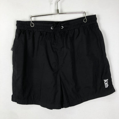 【中古品】【メンズ】 KITH キス NYLON SHORT PANT 22-032-060-0001-2-0 ナイロン ショートパンツ ボトムス ショーツ 153-251009-ks-26-tei サイズ：L カラー：ブラック 万代Net店