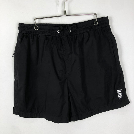 【中古品】【メンズ】 KITH キス NYLON SHORT PANT 22-032-060-0001-2-0 ナイロン ショートパンツ ボトムス ショーツ 153-251009-ks-26-tei サイズ：L カラー：ブラック 万代Net店