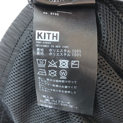 【中古品】【メンズ】 KITH キス NYLON SHORT PANT 22-032-060-0001-2-0 ナイロン ショートパンツ ボトムス ショーツ 153-251009-ks-26-tei サイズ：L カラー：ブラック 万代Net店
