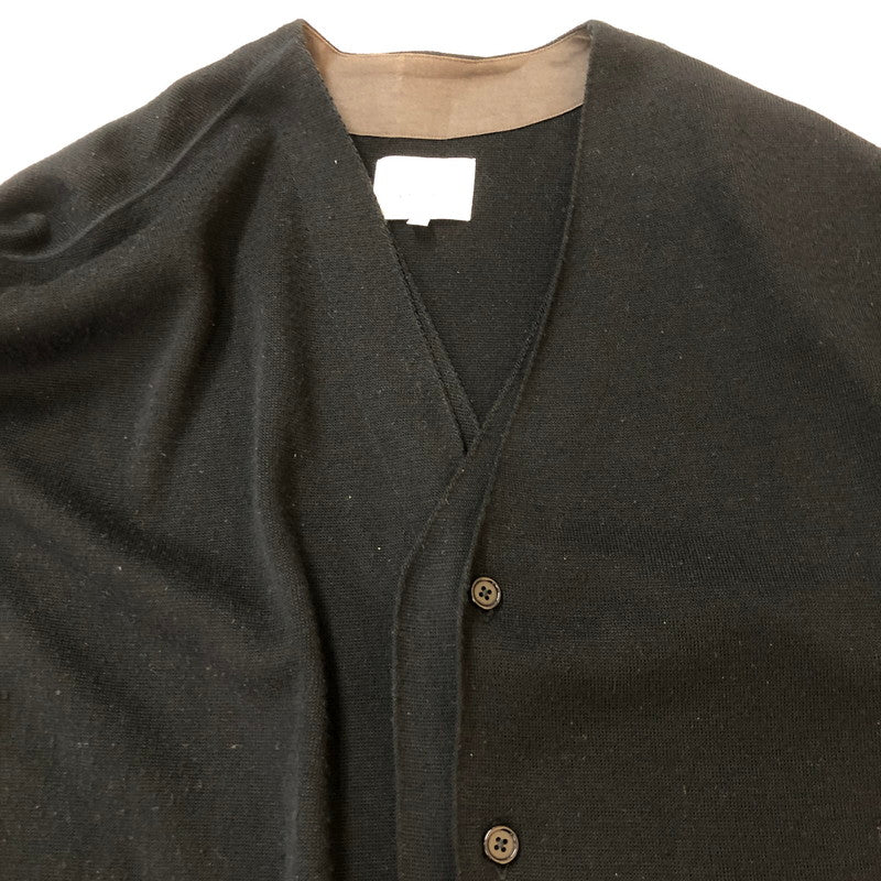 【中古品】【メンズ】 UNITED ARROWS & SONS ユナイテッドアローズ アンド サンズ LAYER C/GN SWEATER　5513-699-0205 レイヤー セーター トップス カーディガン 147-251012-ts-20-tei サイズ：L カラー：ブラック 万代Net店