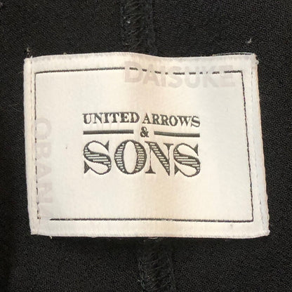 【中古品】【メンズ】 UNITED ARROWS & SONS ユナイテッドアローズ アンド サンズ BY DAISUKE OBANA ダイスケ オバナ Ⅰ SIDE LINE PANTS 5514-299-0652　サイド ライン　パンツ　ボトムス 158-251012-ts-29-tei サイズ：M カラー：ブラック 万代Net店