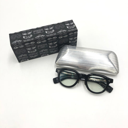 【中古品】【メンズ】 EYEVAN アイヴァン EYEVAN7285 MODEL 340 アイヴァン7285 サングラス アイウェア 203-251003-ks-08-tei サイズ：46ロ24-145 カラー：ブラック 万代Net店