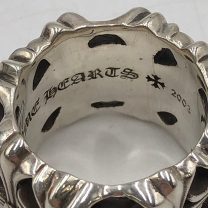【中古品】【メンズ】 CHROME HEARTS クロムハーツ SQUARE CEMETERY スクエア セメタリー リング シルバー アクセサリー 指輪 190-251015-ks-02-tei カラー：シルバー 21.5号 万代Net店
