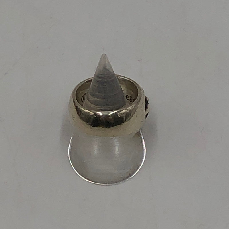 【中古品】【メンズ】 CHROME HEARTS クロムハーツ FLRL CRS フローラル クロス リング シルバー アクセサリー 指輪 190-251015-ks-01-tei カラー：シルバー 17.5号 万代Net店
