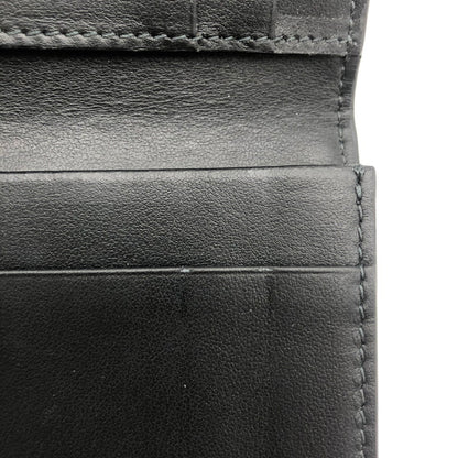 【中古品】【メンズ/レディース】 BURBERRY バーバリー CHECK FOLDING CARD CASE 80702041 チェック フォールデイング カードケース 財布 181-251220-yy-08-tei カラー：チャコール 万代Net店