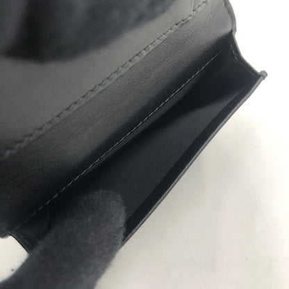 【中古品】【メンズ/レディース】 BURBERRY バーバリー CHECK FOLDING CARD CASE 80702041 チェック フォールデイング カードケース 財布 181-251220-yy-08-tei カラー：チャコール 万代Net店